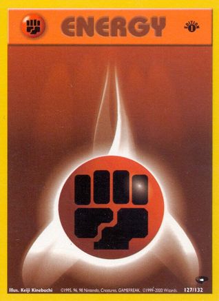 Fighting Energy (127/132) - GC  - Common - 1st Edition