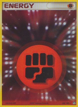 Fighting Energy (108/108) - PK  - Rare - Holofoil