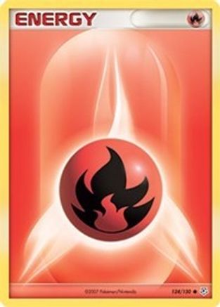 Fire Energy (124/130) - DAP  - Common