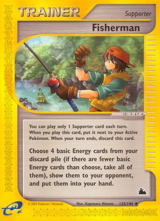 Fisherman (125) - S  - Uncommon - Reverse Holofoil
