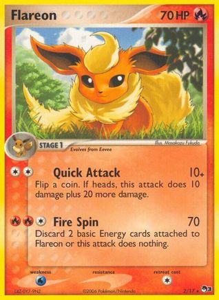 Flareon (002/017) - PS3  - Rare