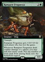 Rampant Frogantua (M3C-066) - rare: (Extended Art)