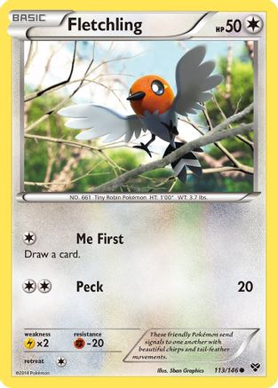 Fletchling (113) - XBS  - Common