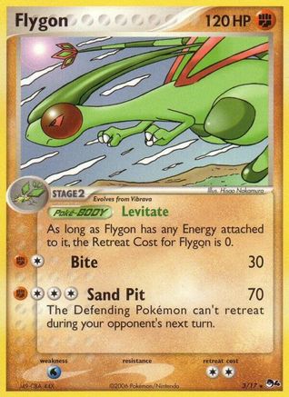 Flygon (003) - PS4  - Rare - Holofoil