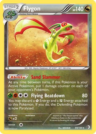 Flygon (099) - BC  - Holo Rare - Holofoil
