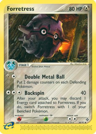 Forretress (028) - D  - Uncommon