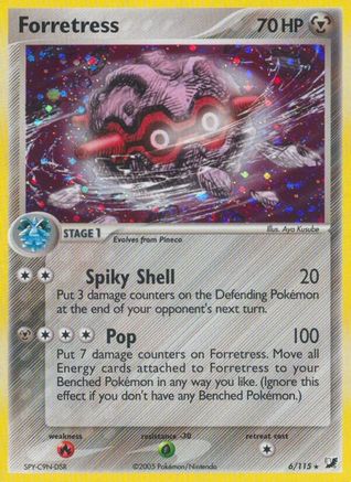Forretress (006) - UF  - Holo Rare - Holofoil