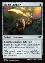 Leonin Scimitar (J25-152) - common