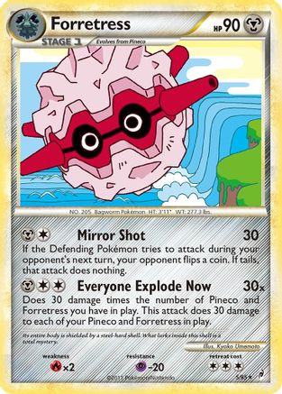 Forretress (005) - COL  - Holo Rare - Holofoil