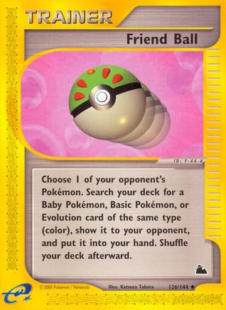 Friend Ball (126) - S  - Uncommon - Reverse Holofoil