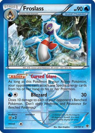 Froslass (Team Plasma) (023/101) - PB  - Rare