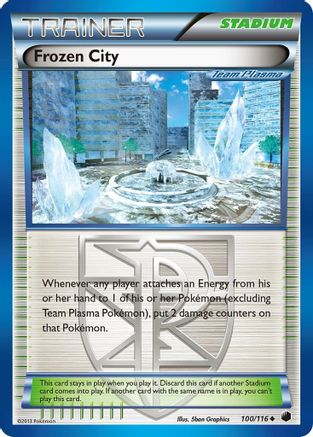 Frozen City (Team Plasma) (100/116) - PF  - Uncommon