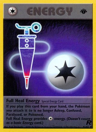 Full Heal Energy (081/82) - TR  - Uncommon - 1st Edition