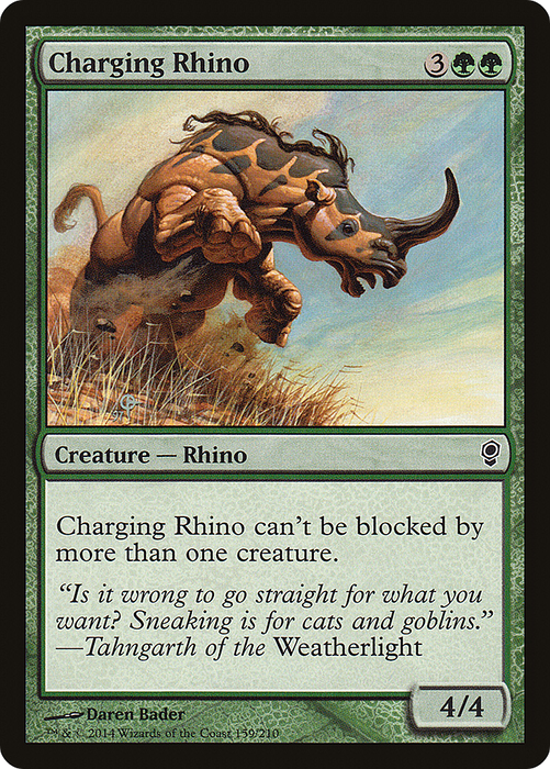 Charging Rhino (CNS-159) - common