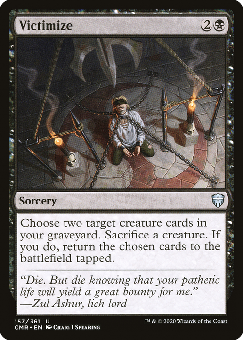 Victimize (CMR-157) - uncommon - Foil