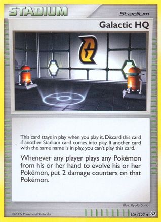 Galactic HQ (106) - P  - Uncommon - Reverse Holofoil