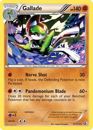 Gallade (081) - LT  - Rare