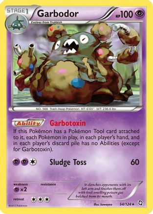 Garbodor (054) - DE  - Holo Rare - Holofoil