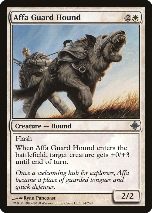 Affa Guard Hound (ROE-014) - uncommon - Foil
