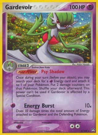 Gardevoir (009/108) - PK  - Holo Rare - Holofoil