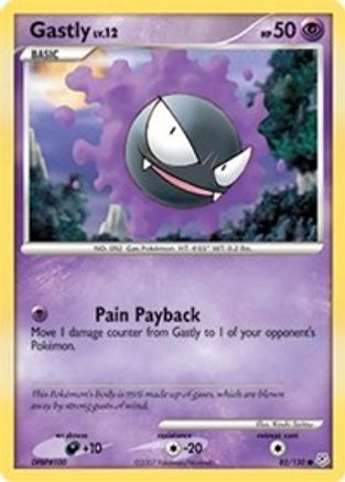Gastly (082/130) - DAP  - Common - Reverse Holofoil