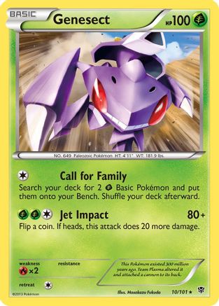 Genesect (010) - PB  - Rare