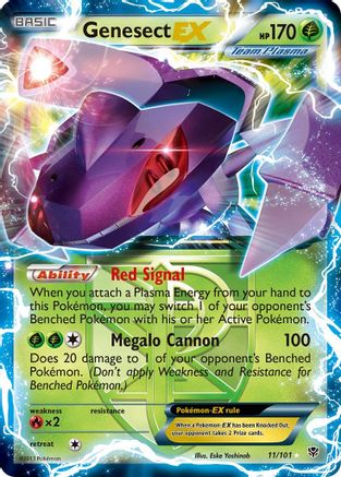 Genesect EX (Team Plasma) (011) - PB  - Ultra Rare - Holofoil