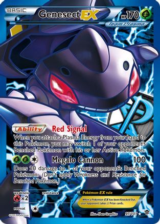 Genesect EX (Team Plasma) (97 Full Art) (097) - PB  - Ultra Rare - Holofoil