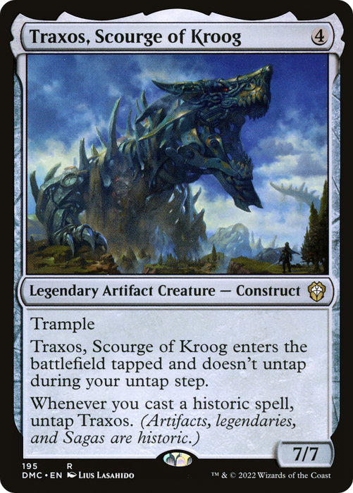 Traxos, Scourge of Kroog (DMC-195) - rare