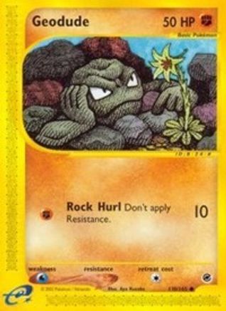 Geodude (110/165) - E  - Common