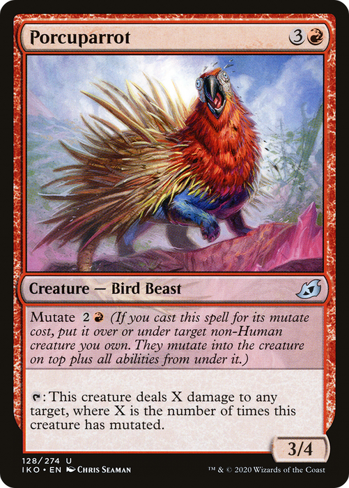 Porcuparrot (IKO-128) - uncommon - Foil