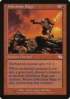 Infectious Rage (JUD-092) - uncommon - Foil