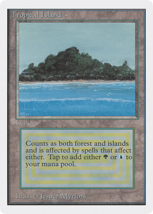 Tropical Island (2ED-284) - rare
