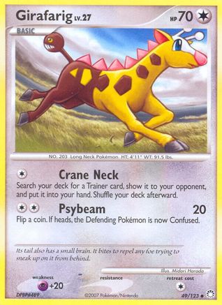 Girafarig (049) - MT  - Uncommon