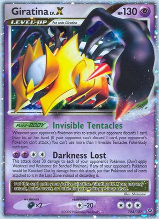 Giratina LV.X (124) - P  - Ultra Rare - Holofoil
