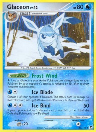 Glaceon (041/111) - RR  - Uncommon