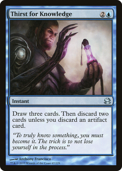 Thirst for Knowledge (MMA-067) - uncommon - Foil