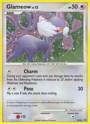 Glameow (DP23) - DAPP  - Promo - Holofoil
