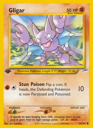 Gligar (067/105) - ND  - Common - Unlimited