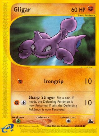 Gligar (059) - S  - Common - Reverse Holofoil