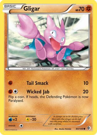 Gligar (080) - BC  - Common - Reverse Holofoil
