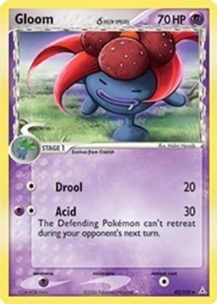 Gloom (Delta Species) (042) - HP  - Uncommon