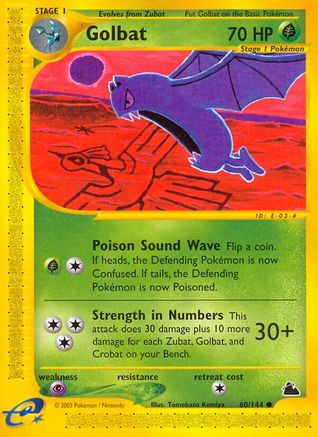 Golbat (060) - S  - Common