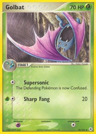 Golbat (036) - HL  - Uncommon - Reverse Holofoil