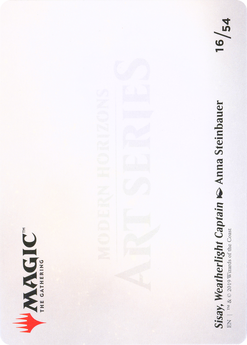 Sisay, Weatherlight Captain // Sisay, Weatherlight Captain (AMH1-016) - common (Borderless)