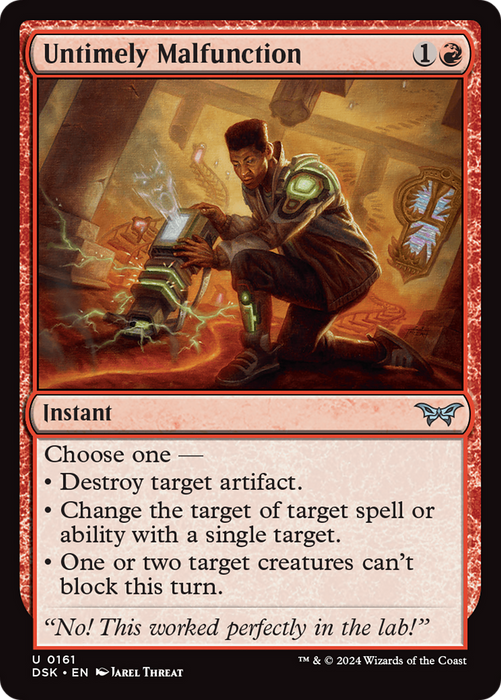Untimely Malfunction (DSK-161) - uncommon