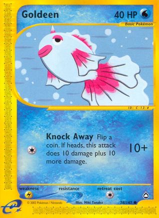 Goldeen (078/147) - A  - Common - Reverse Holofoil