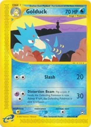 Golduck (50b) (50b) - A  - Uncommon - Reverse Holofoil