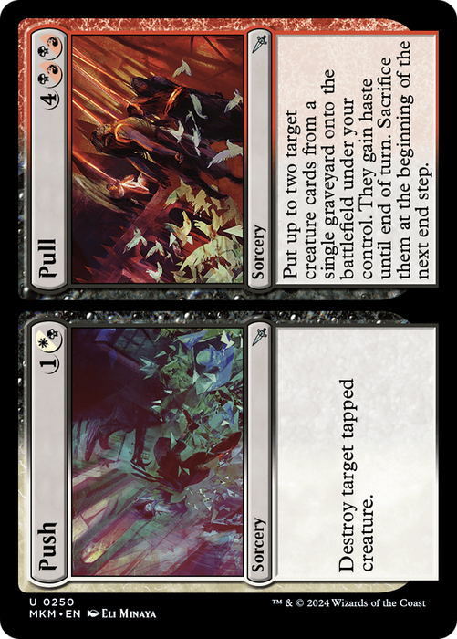 Push // Pull (MKM-250) - uncommon - Foil