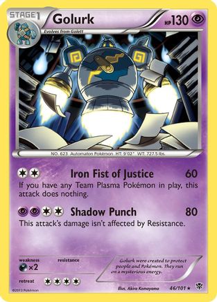 Golurk (046) - PB  - Holo Rare - Holofoil